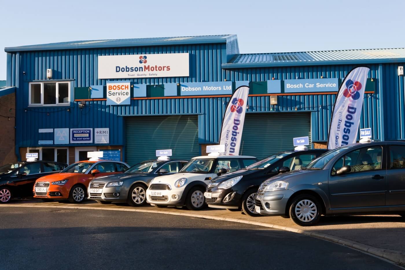 Dobson Motors Easingwold Car sales, servicing and MOTs Car sales